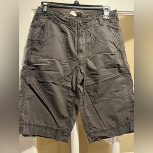 Men's Gray Casual Shorts
